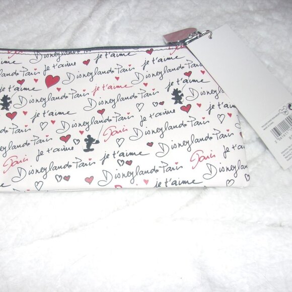 Disneyland Paris Cosmetic bag Bonjour New with tags - Picture 4 of 4